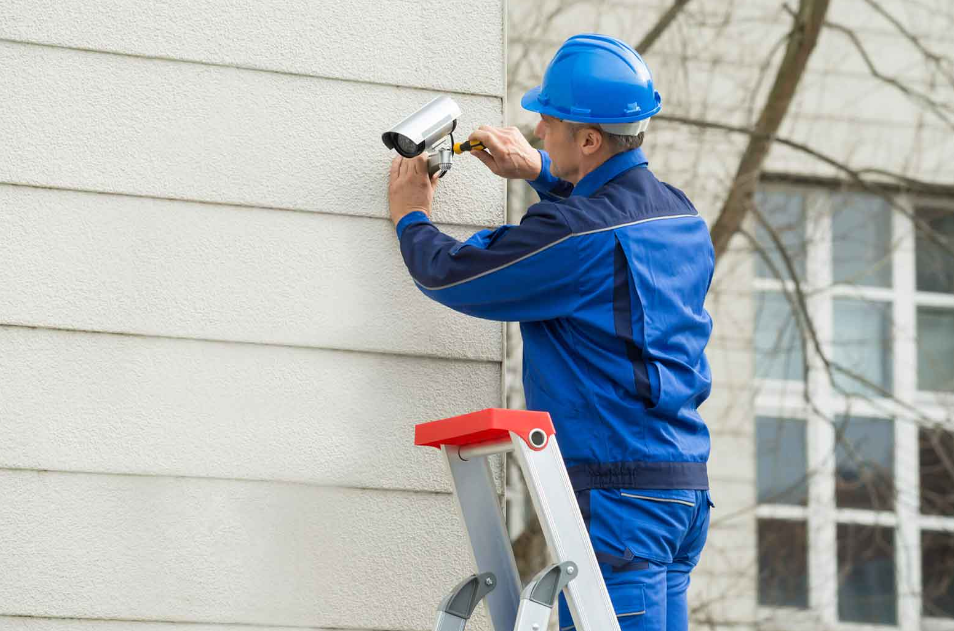 security camera installation in Wellington