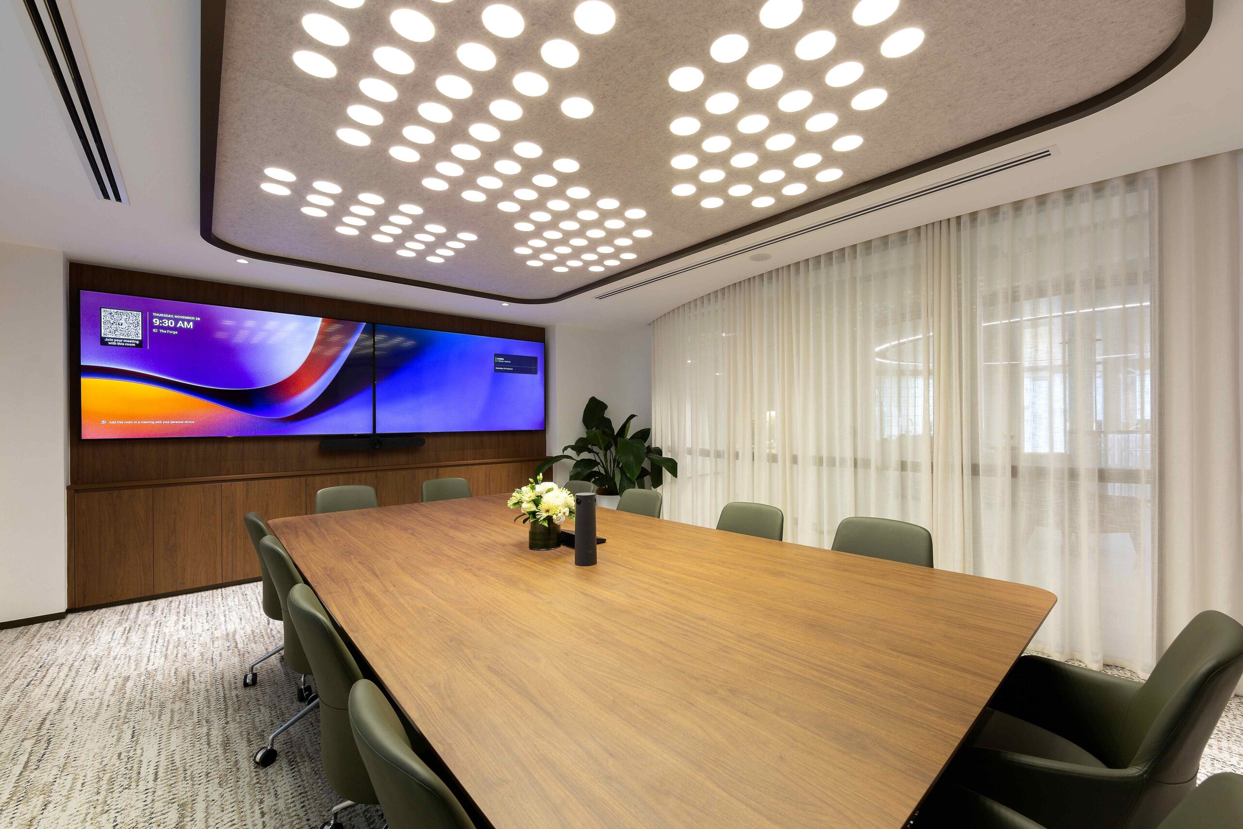boardroom AV installation in Sydney